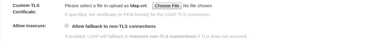 LDAP server SSL