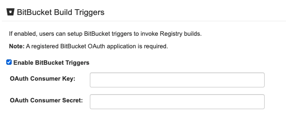 BitBucket Build Triggers